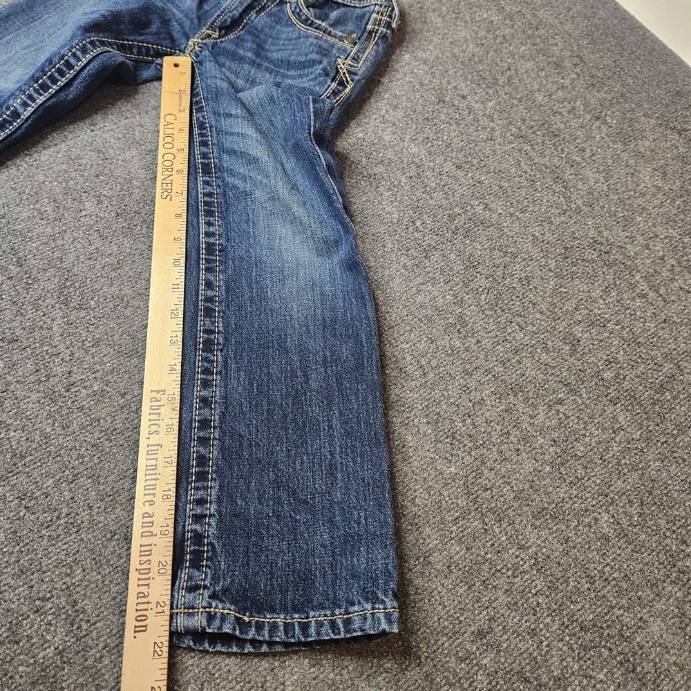 Ariat Boys Denim Jeans Size 7 Slim Western Adjustable Waist - Picture 7 of 7